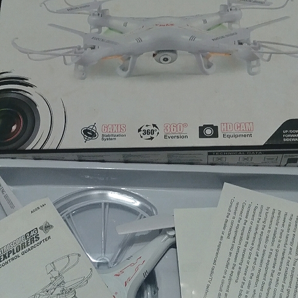 Syma x5C 4ch remote control dronecopter - Picture 4 of 5